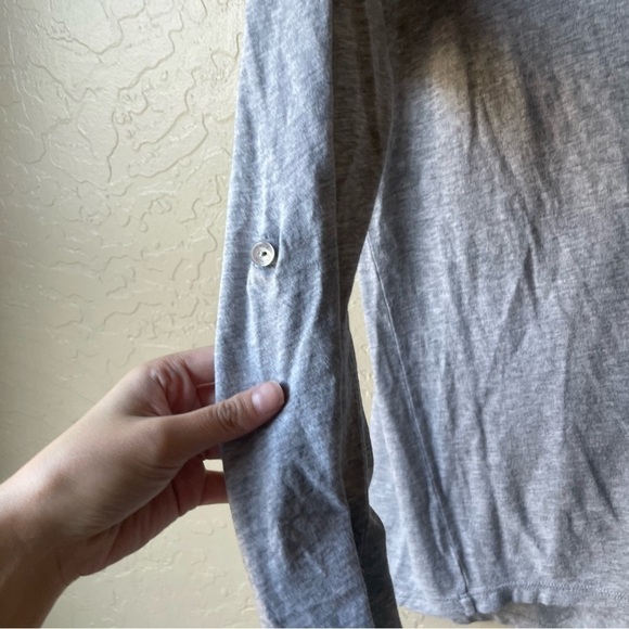 Vince Grey Long‎ Sleeve Tee - Picture 5 of 6